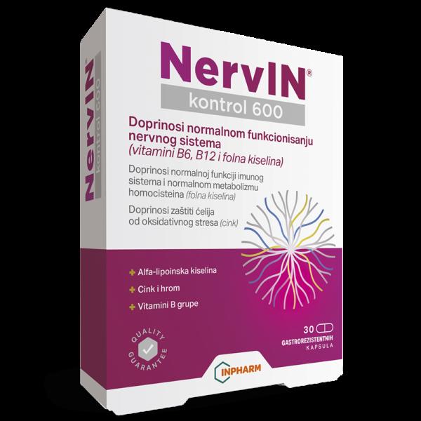 Nervin kontrol 600 30 tableta